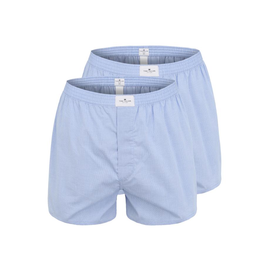 Tom Tailor TOM TAILOR Boxershorts lichtblauw / donkerblauw / wit -