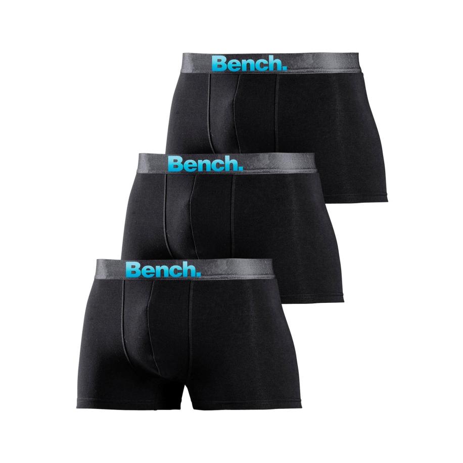 Bench BENCH Boxershorts neonblauw / zwart -