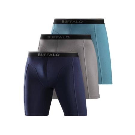 Buffalo BUFFALO Boxershorts blauw / grijs