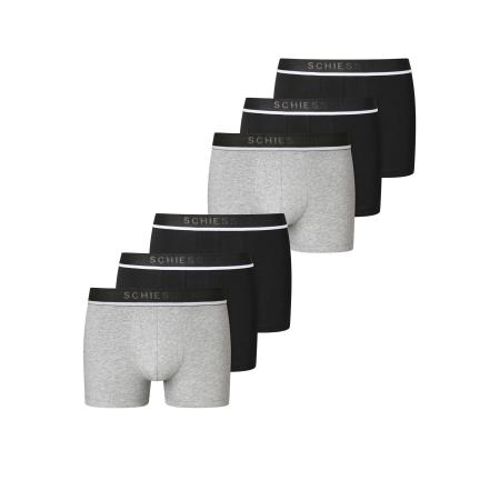 Schiesser SCHIESSER Boxershorts 95/5 Organic Cotton grijs gemêleerd