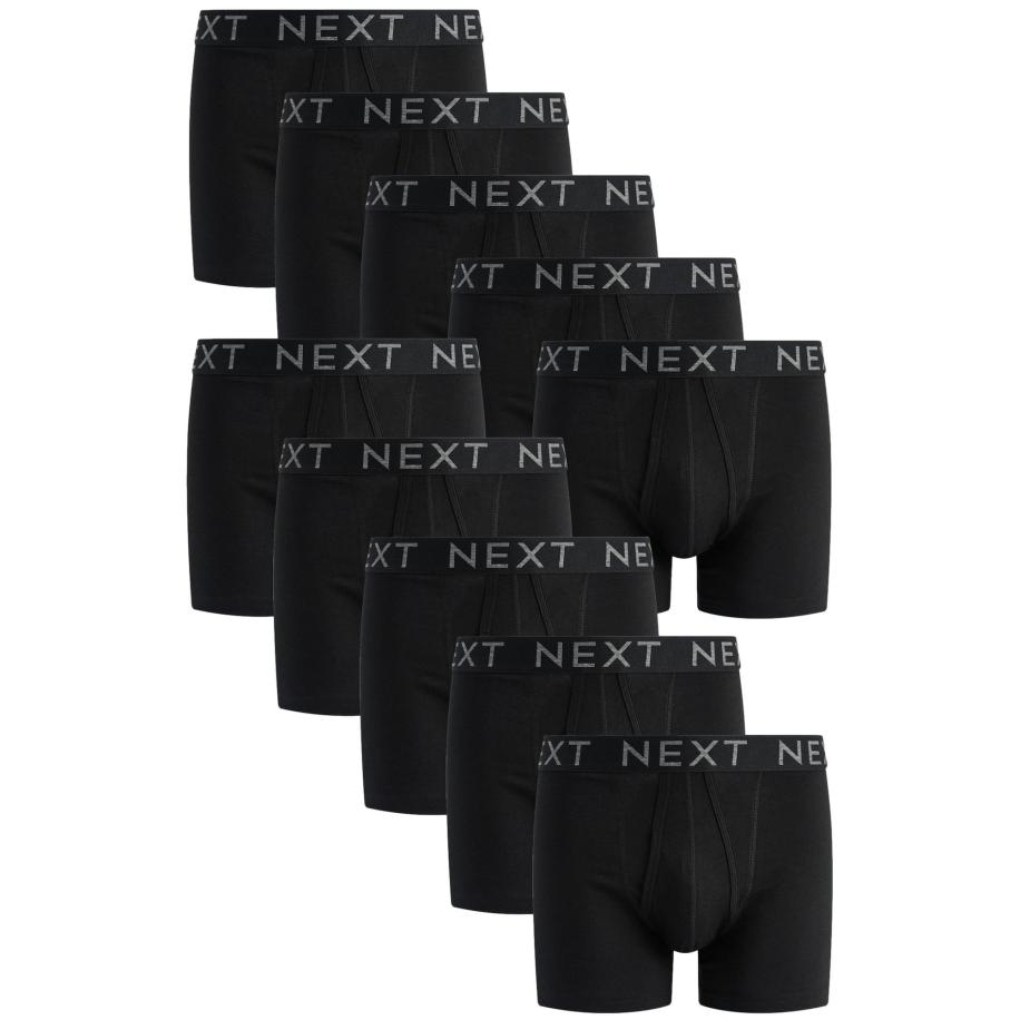 Next Next Boxershorts lichtgrijs / zwart -
