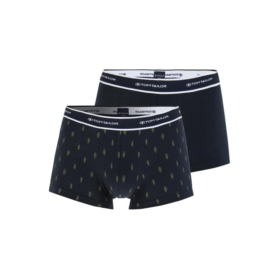 Tom Tailor TOM TAILOR Boxershorts donkerblauw / grasgroen / wit -