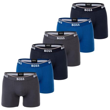 Hugo Boss BOSS Boxershorts blauw / grijs