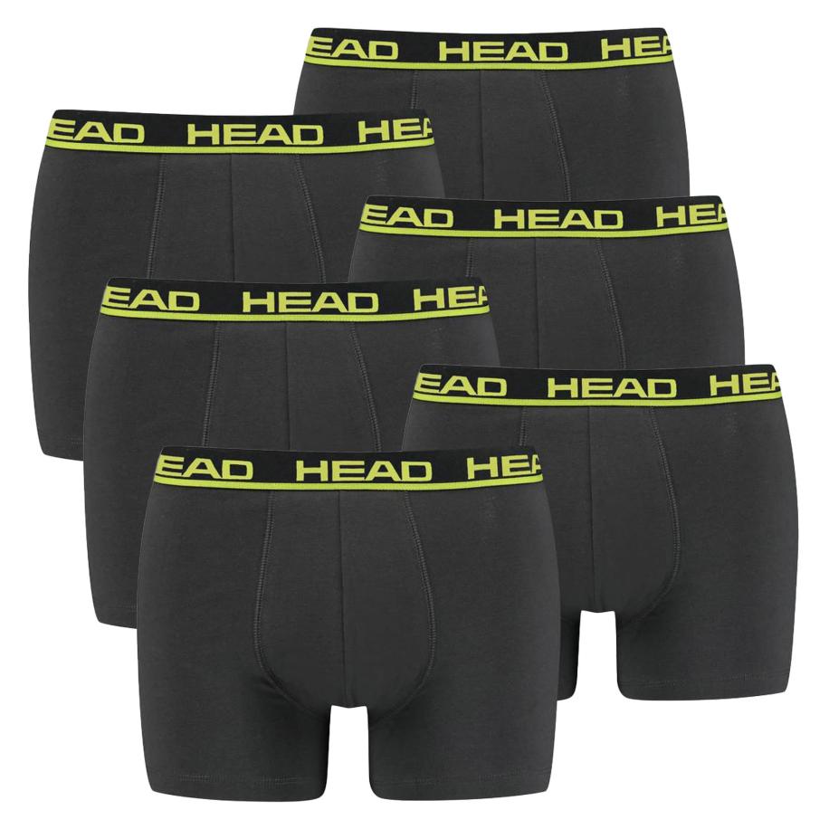 Head HEAD Boxershorts geel / antraciet -