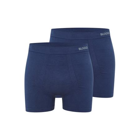 Sloggi SLOGGI Boxershorts GO donkerblauw / grijs