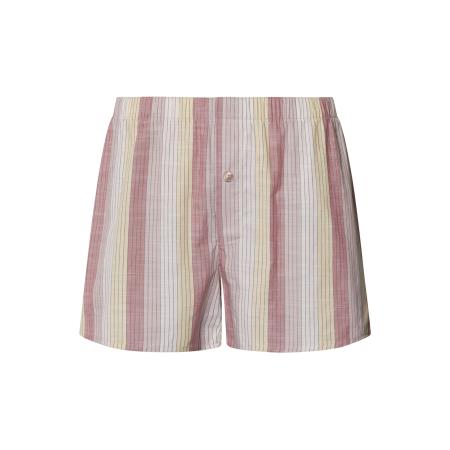 Hanro Hanro Boxershorts Fancy Woven beige / rosa / offwhite