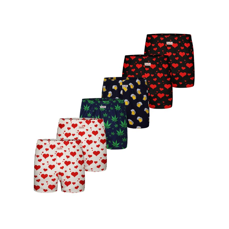 Sugar Pine Sugar Pine Boxershorts Motiv Print Mix gemengde kleuren -