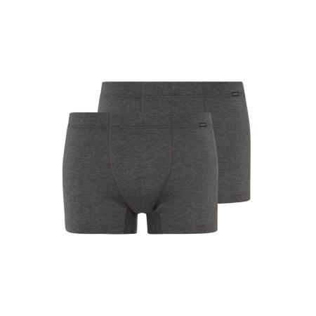 Hanro Boxershorts Cotton Essentials antraciet