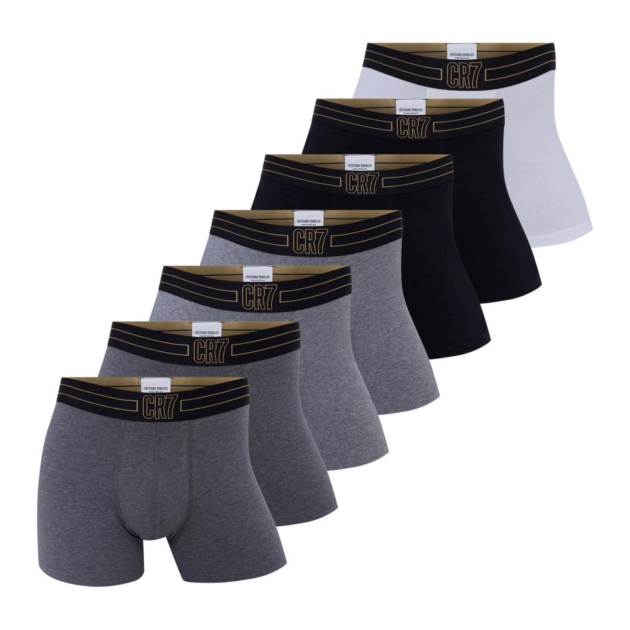 CR7 CR7 - Cristiano Ronaldo Boxershorts grijs / zwart / wit -