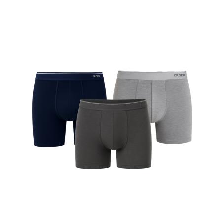 Erdem Erdem Boxershorts marine / grijs / riet