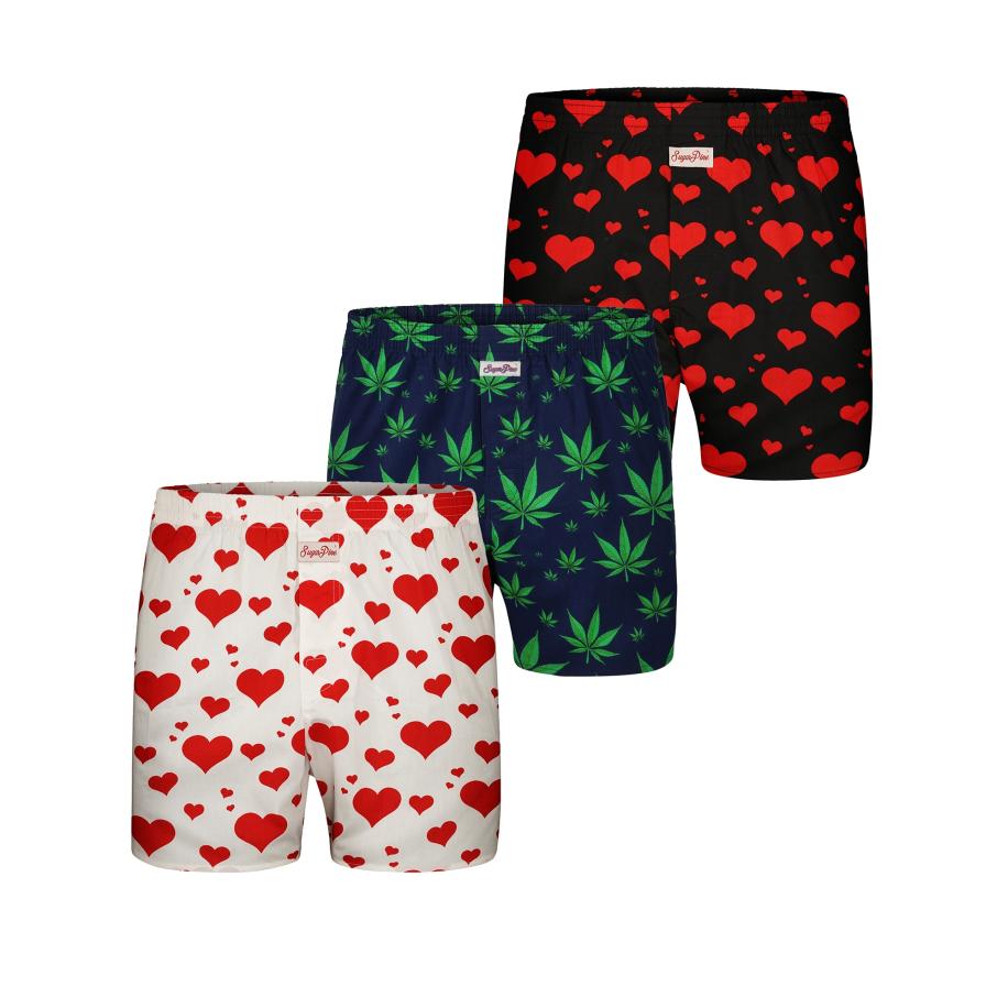 Sugar Pine Sugar Pine Boxershorts Motiv Print Mix gemengde kleuren -