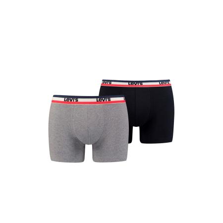 Levi's LEVIS ® Boxershorts grijs gemêleerd / knalrood / zwart / wit