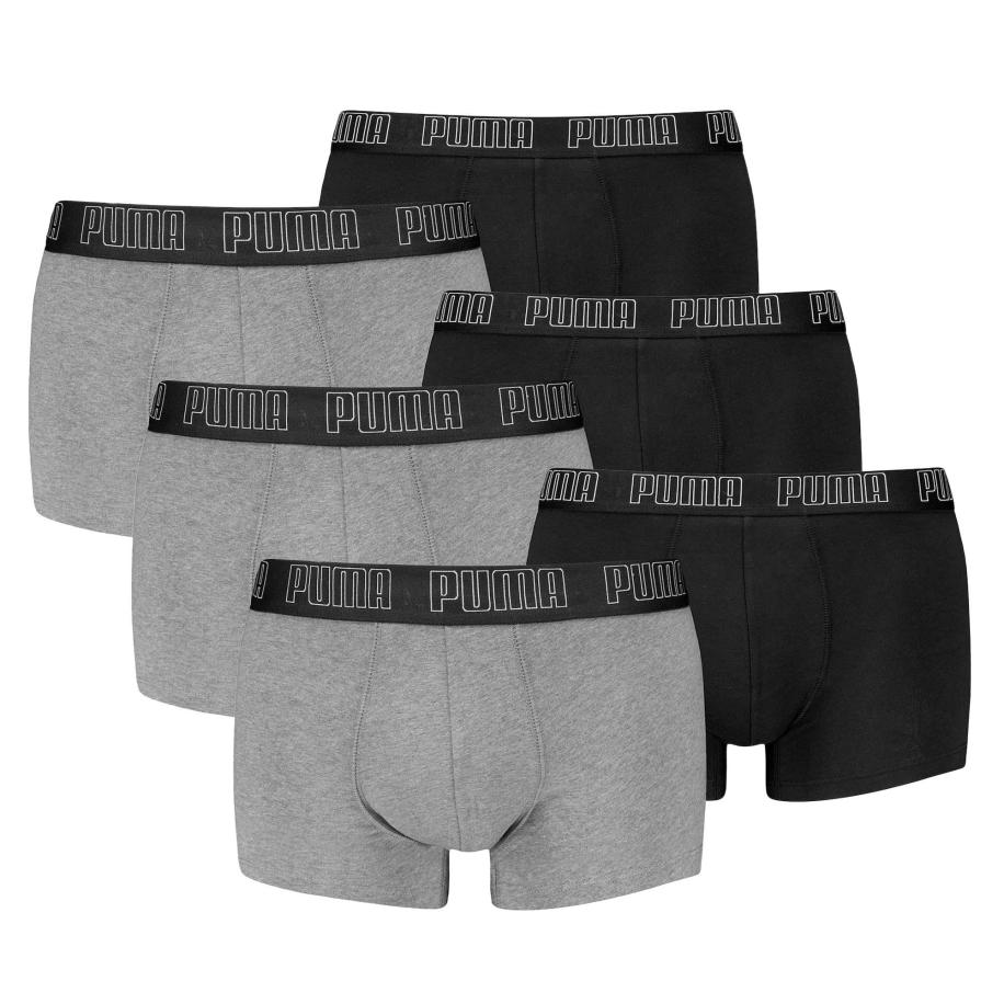 Puma PUMA Boxershorts grijs / zwart -