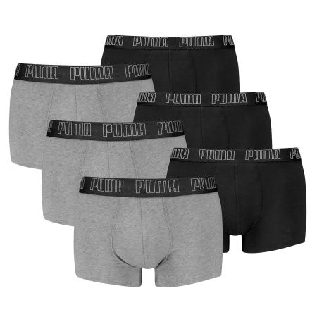 Puma PUMA Boxershorts grijs / zwart