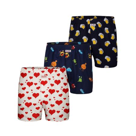 Sugar Pine Sugar Pine Boxershorts Motiv Print Mix gemengde kleuren