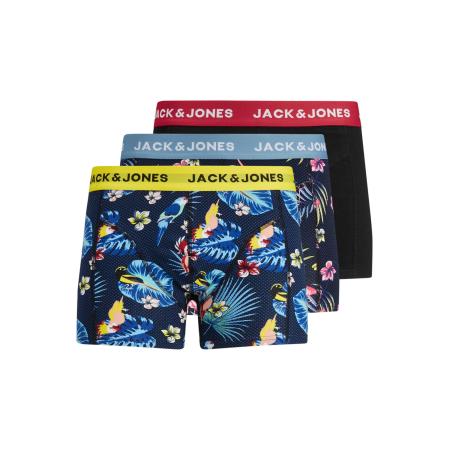 Jack & Jones JACK & JONES Boxershorts smoky blue / geel / rood / zwart