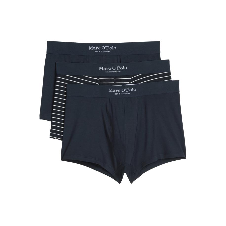 Marc O'Polo Marc OPolo Boxershorts Trunk Essentials donkerblauw / wit -