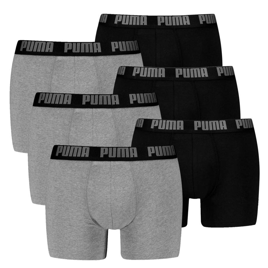 Puma PUMA Boxershorts grijs / zwart -