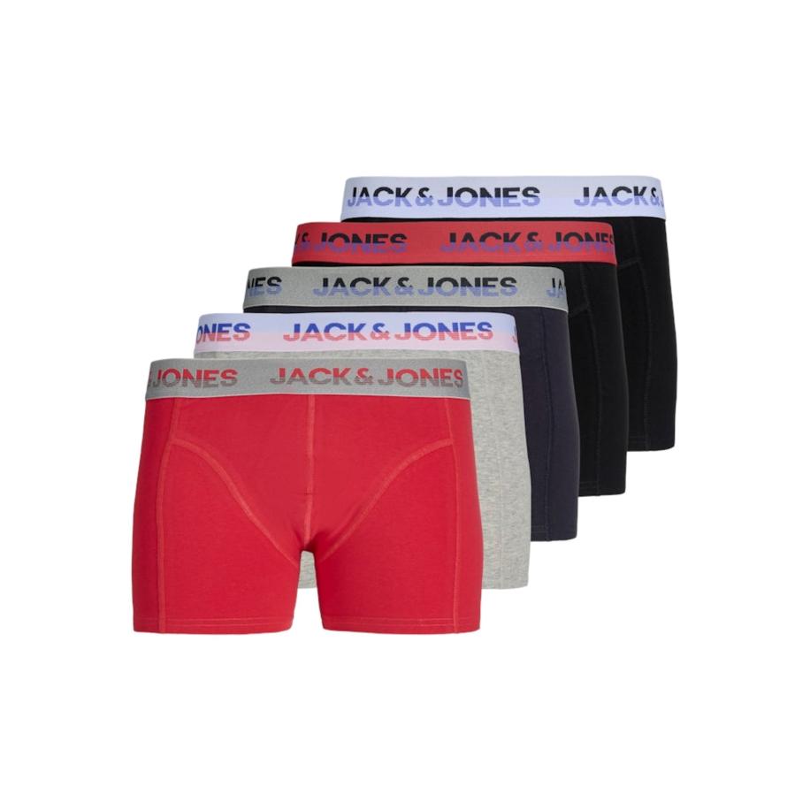 Jack & Jones JACK & JONES Boxershorts JACJadon navy / lichtgrijs / rood / zwart -