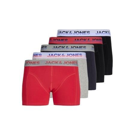 Jack & Jones JACK & JONES Boxershorts JACJadon navy / lichtgrijs / rood / zwart