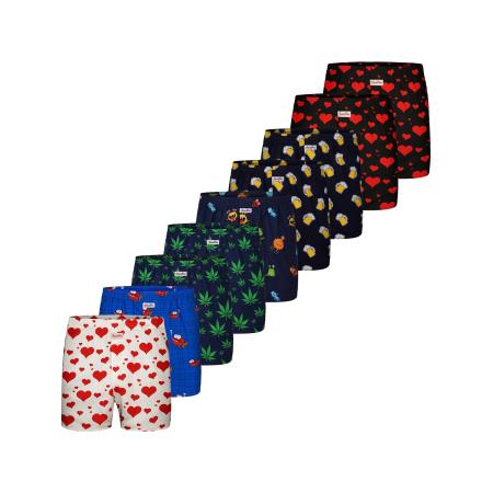 Sugar Pine Sugar Pine Boxershorts Motiv Print Mix gemengde kleuren