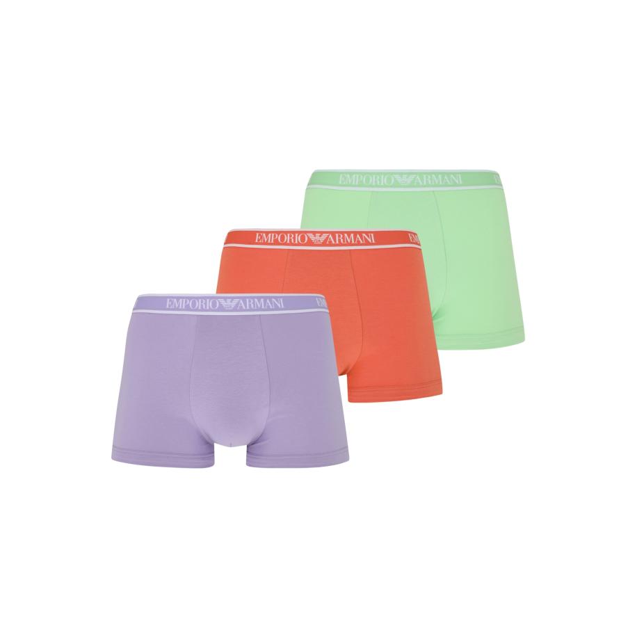 Emporio Armani Emporio Armani Boxershorts lichtgroen / sering / kreeft / wit -