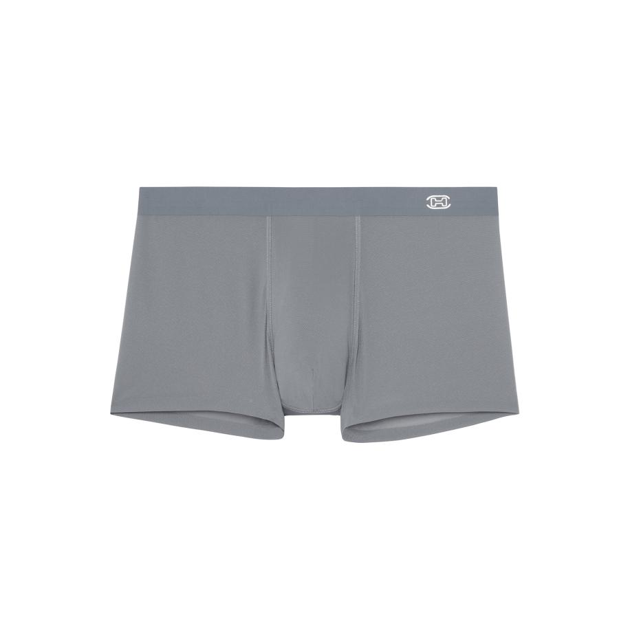 HOM HOM Boxershorts grijs / wit -