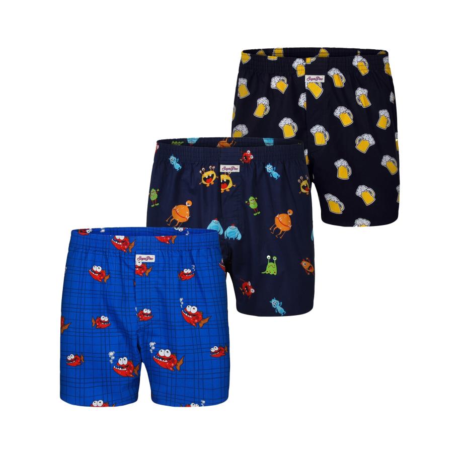 Sugar Pine Sugar Pine Boxershorts Motiv Print Mix gemengde kleuren -