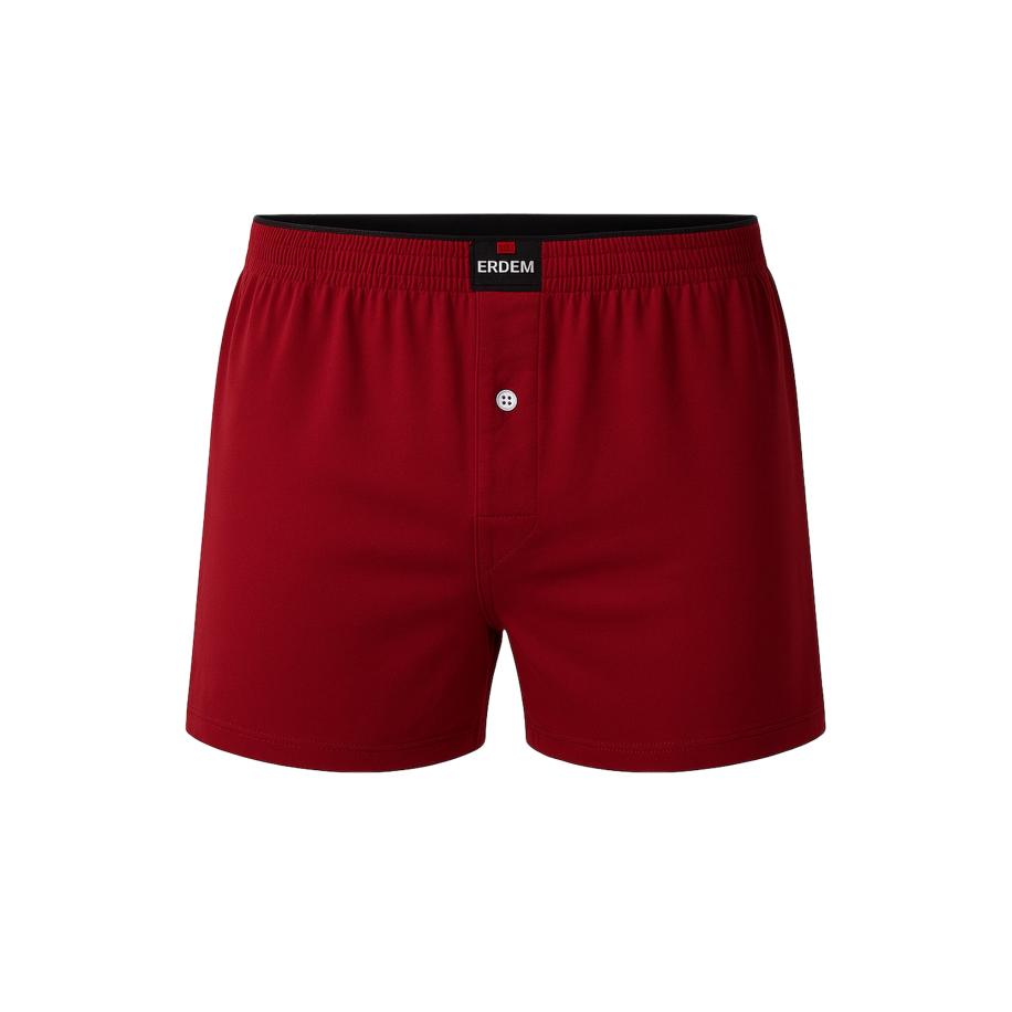 Erdem Erdem Boxershorts karmijnrood -