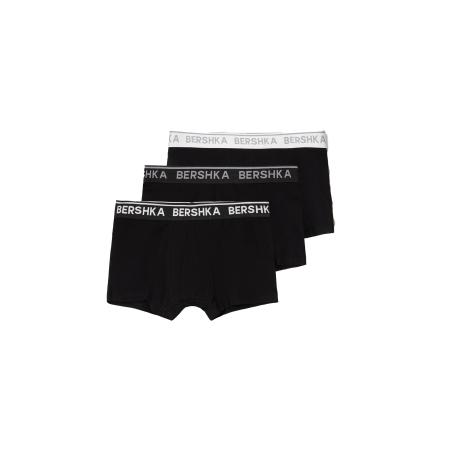 Bershka Bershka Boxershorts grijs / zwart / wit
