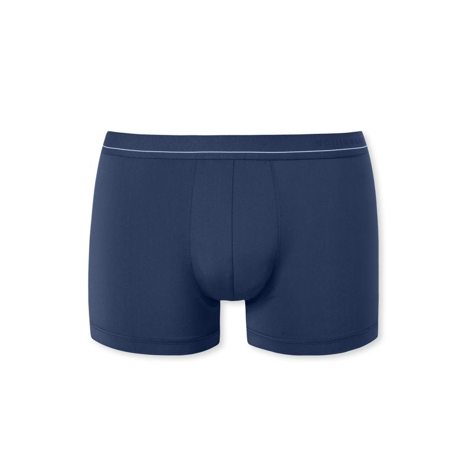 Schiesser SCHIESSER Boxershorts Shorts - Pure Micro blauw -