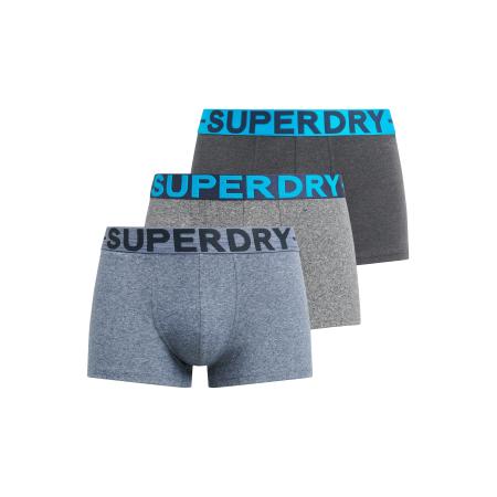 Superdry Superdry Boxershorts grafiet / basaltgrijs / grijs gemêleerd / zwart