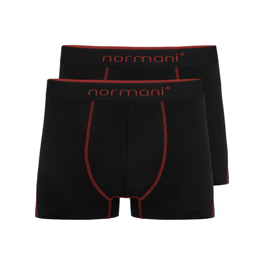 normani Boxershorts Stanley rood / zwart Zwart