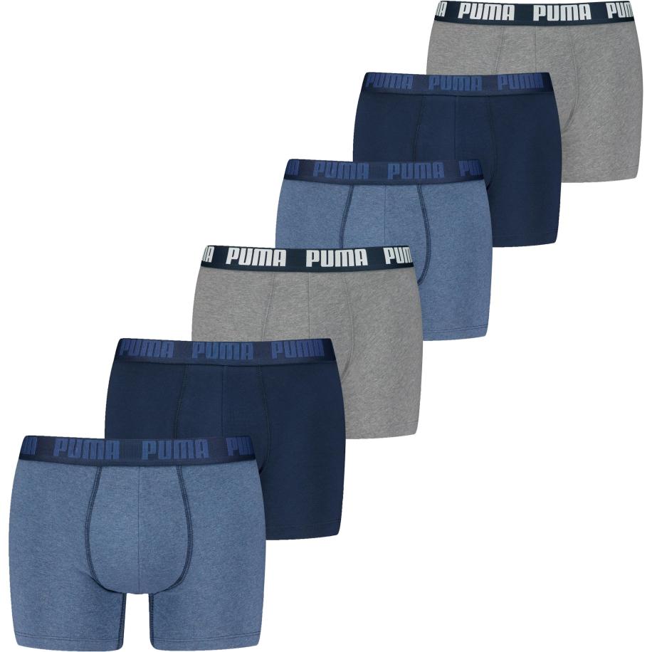 PUMA Boxershorts Everyday navy / opaal / taupe / zwart / wit Multicolor