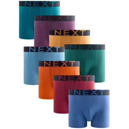 Next Next Boxershorts blauw / lichtblauw / petrol / smaragd / lila / oranje / donkeroranje / donkerroze