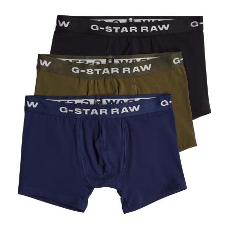 G-Star RAW G-STAR Boxershorts donkerblauw / olijfgroen / zwart / wit