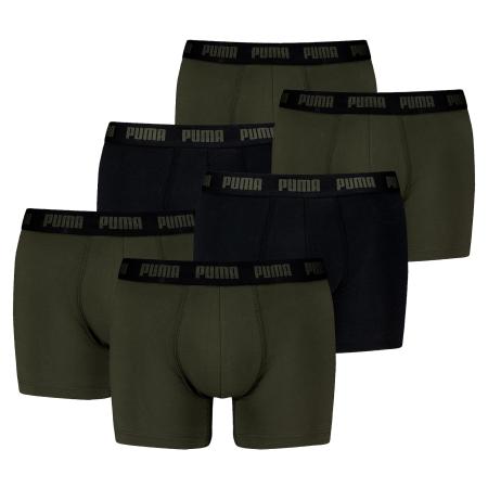 Puma PUMA Boxershorts kaki / zwart