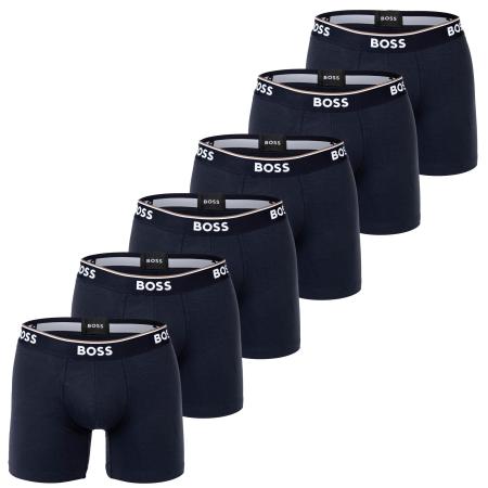 Hugo Boss BOSS Boxershorts donkerblauw / wit