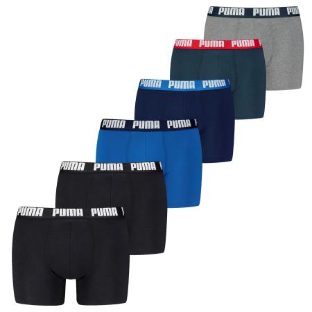 Puma PUMA Boxershorts Everyday blauw / marine / navy / grijs gemêleerd / zwart