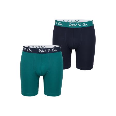 Phil & Co. Berlin Phil & Co. Berlin Boxershorts Long Boxer turquoise