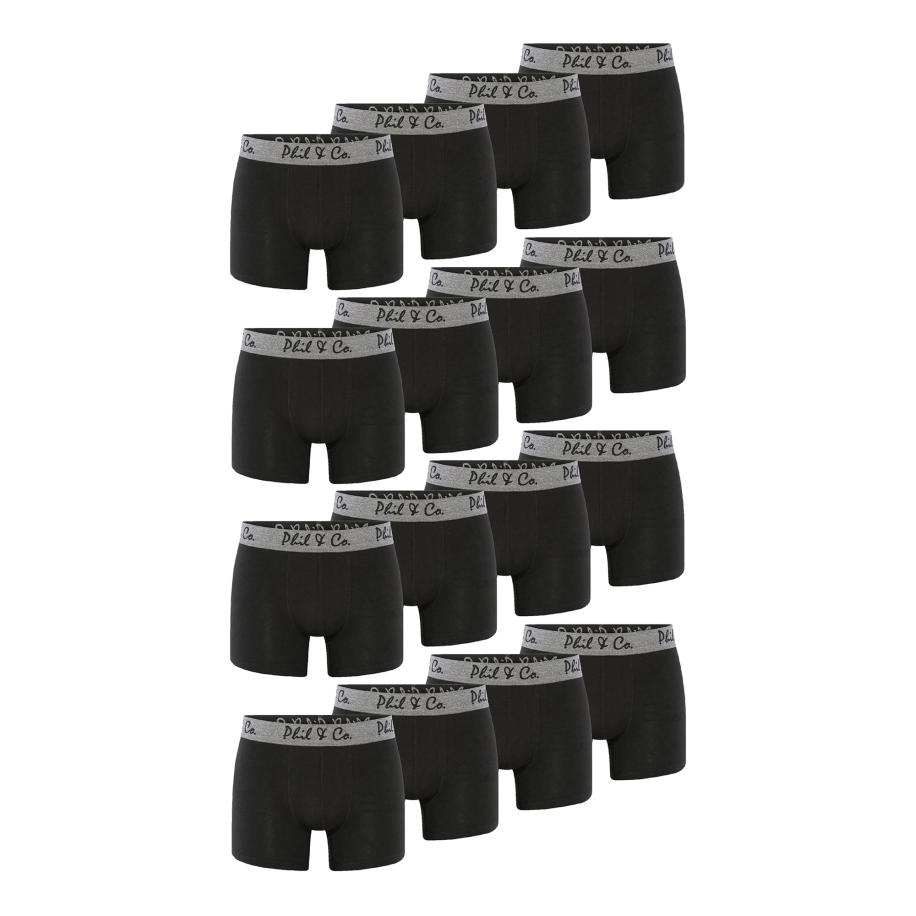 Phil & Co. Berlin Phil & Co. Berlin Boxershorts zwart -
