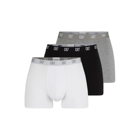 CR7 CR7 - Cristiano Ronaldo Boxershorts aardetinten / grijs gemêleerd / zwart / wit