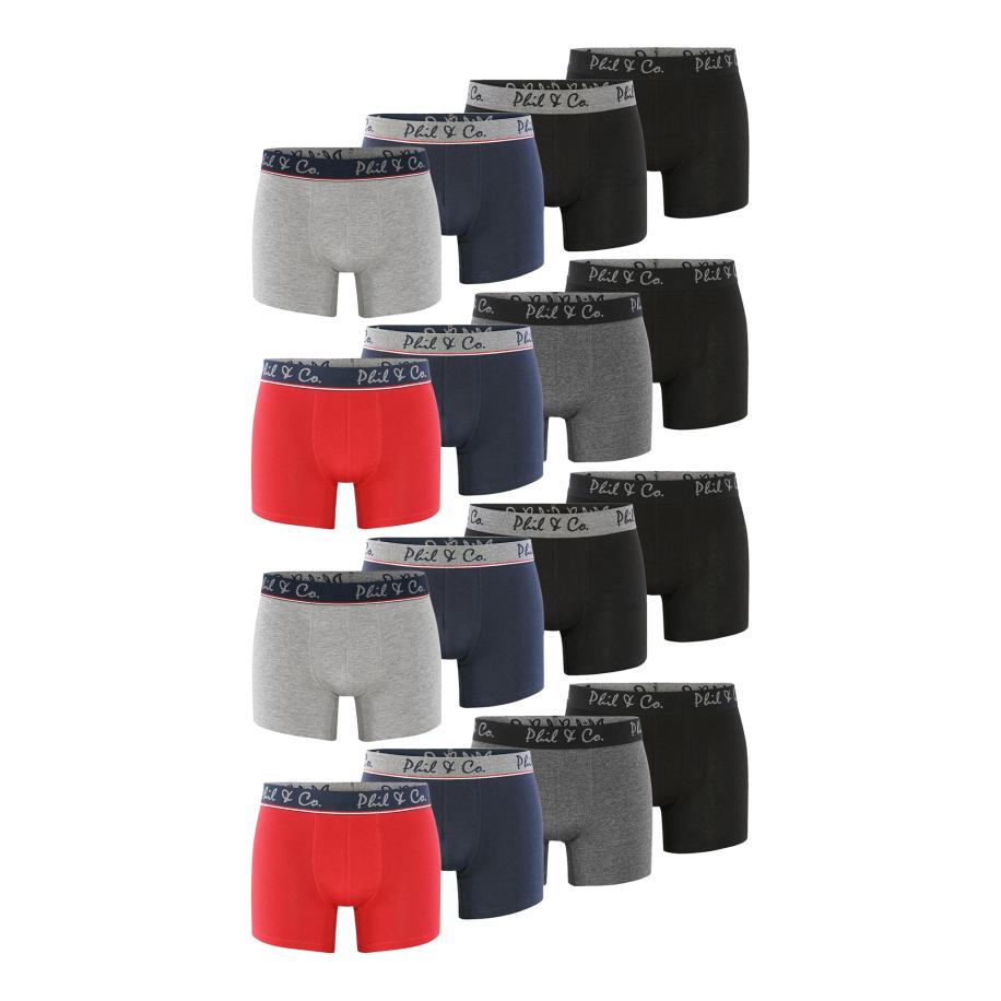 Phil & Co. Berlin Phil & Co. Berlin Boxershorts gemengde kleuren -