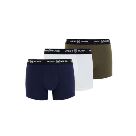 WESTMARK LONDON WESTMARK LONDON Boxershorts donkerblauw / donkergroen / zwart / natuurwit