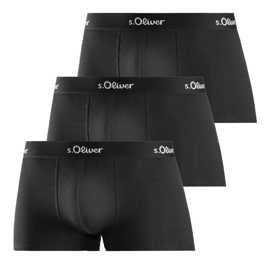 s.Oliver Boxershorts zwart Zwart
