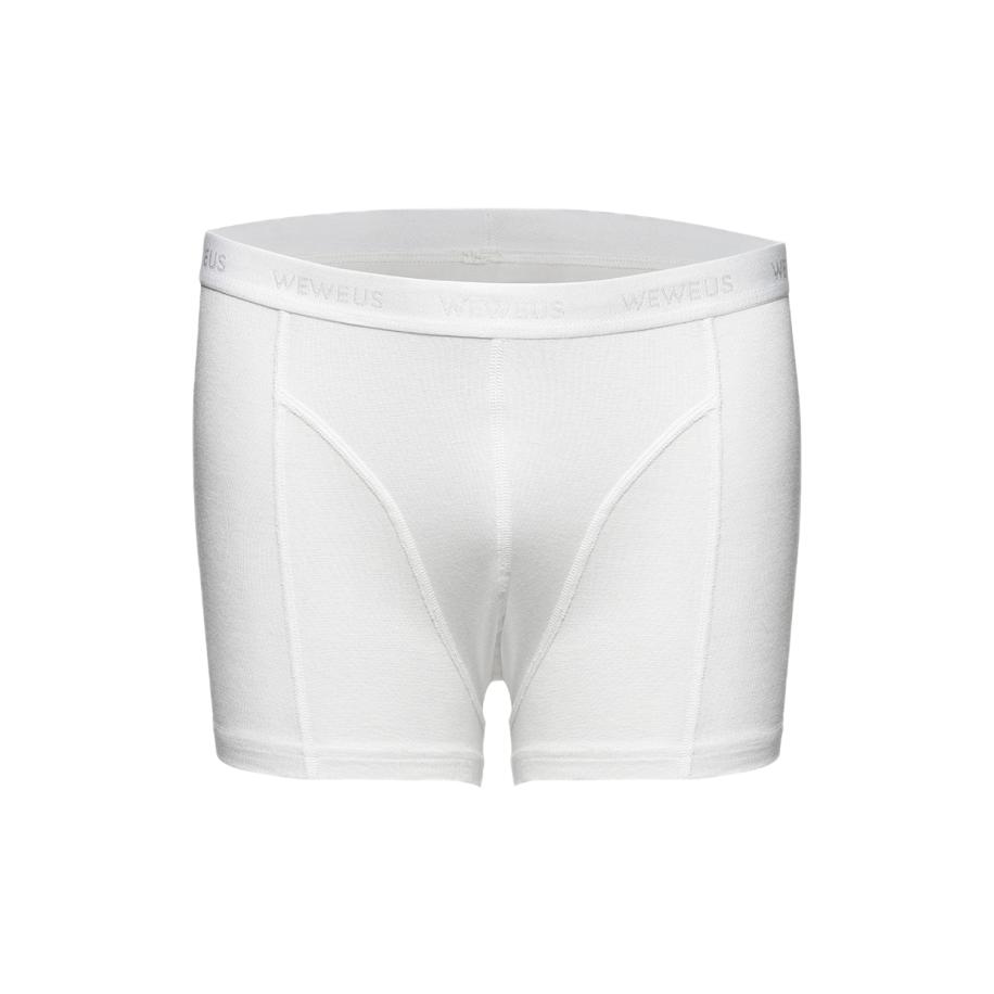 Weweus Weweus Boxershorts lichtgrijs / wit -