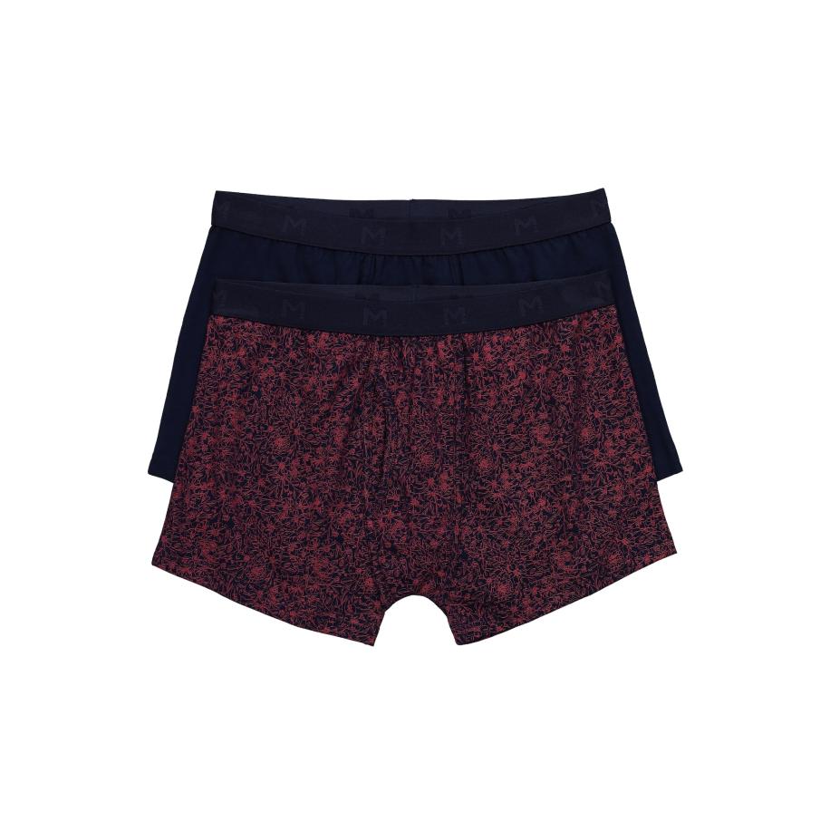 men plus Men Plus Boxershorts navy / donkerrood / zwart -