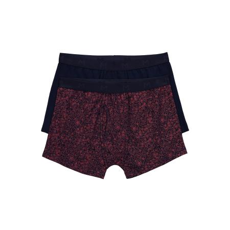 men plus Men Plus Boxershorts navy / donkerrood / zwart
