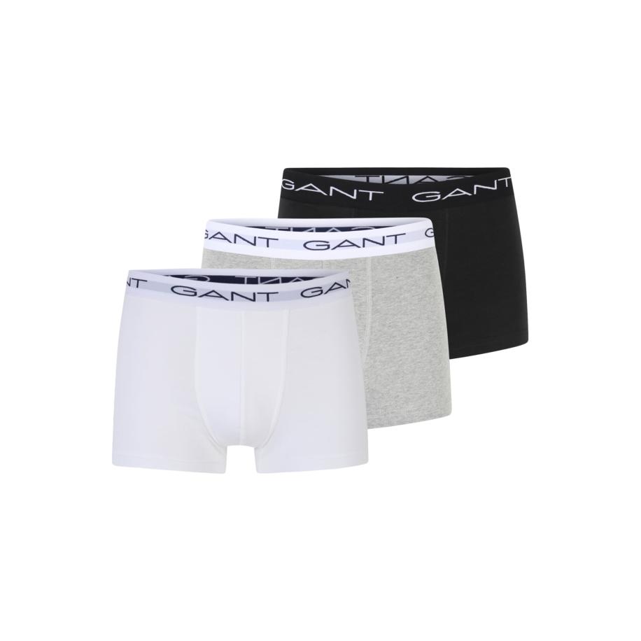 GANT Boxershorts blauw / grijs gemêleerd / zwart / wit Multicolor