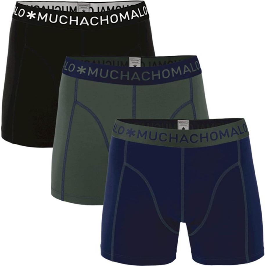 Muchachomalo Boxershorts 3-Pack 186 Groen